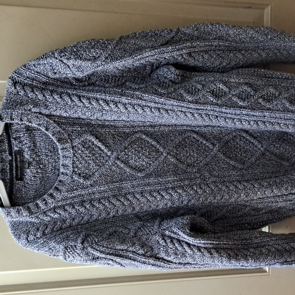 Banana Republic Other - Banana Republic Crewneck Wool Knit Blue Sweater